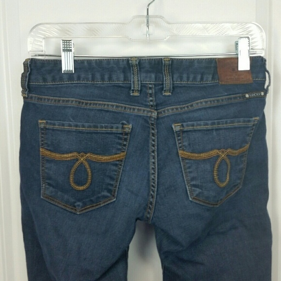 Lucky Lola Straight Jeans, sz 0/25 - Picture 6 of 7